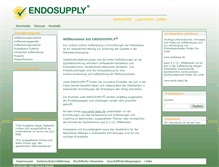 Tablet Screenshot of endosupply.de